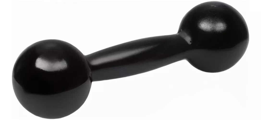 Unidade Halter Emborrachado Preto